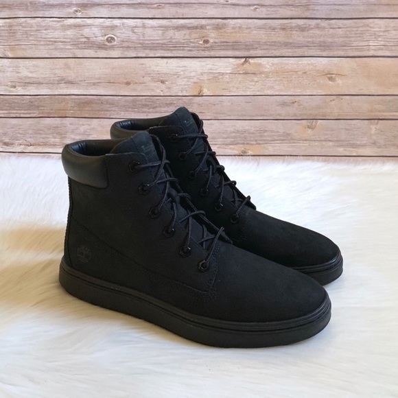 Timberland Black Londyn 6” Lace Up Sneaker Boots - Picture 2 of 8